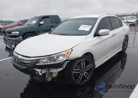 2016 Honda Accord Sport from USA, damaged, VIN 1HGCR2F53GA101945